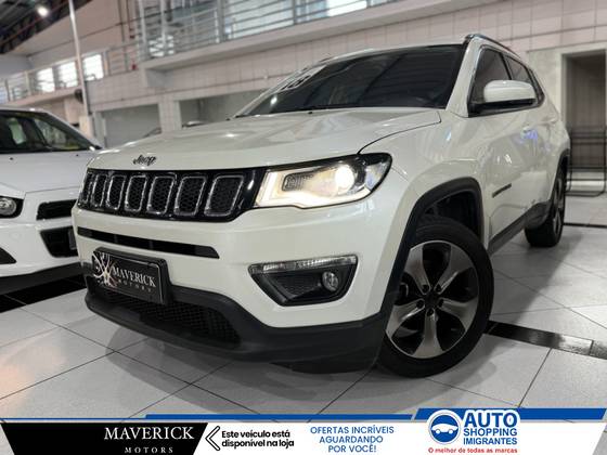 JEEP COMPASS 2.0 16V FLEX LONGITUDE AUTOMÁTICO JEEP COMPASS 2.0 16V FLEX LONGITUDE AUTOMÁTICO